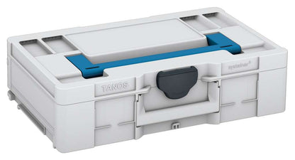 Systainer³ L 137, Light Grey with Sky Blue lid handle and Anthracite catches