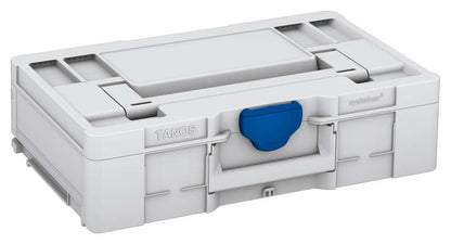 Systainer³ L 137, Light Grey with Signal Blue catches