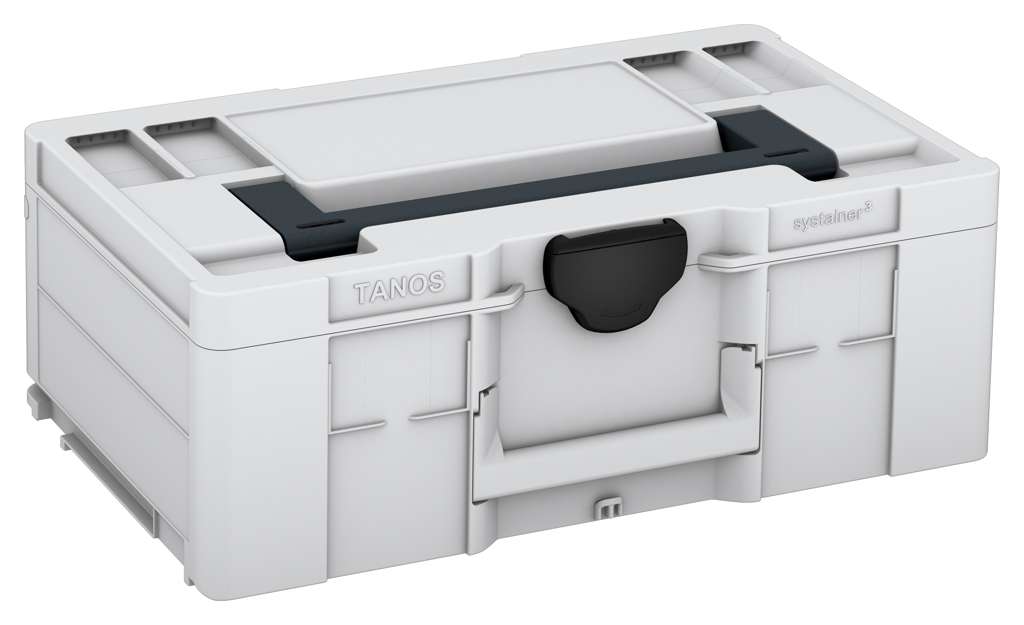 Systainer³ L 187, Light Grey with Anthracite lid handle and Black catches