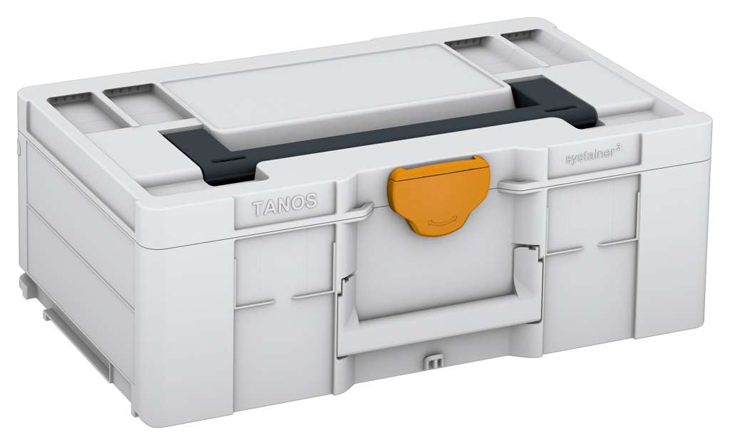 Systainer³ L 187, Light Grey with Anthracite lid handle and Daffodil Yellow catches