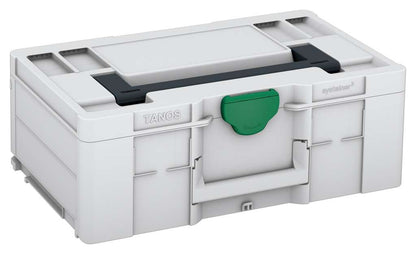 Systainer³ L 187, Light Grey with Anthracite lid handle and Signal Green catches