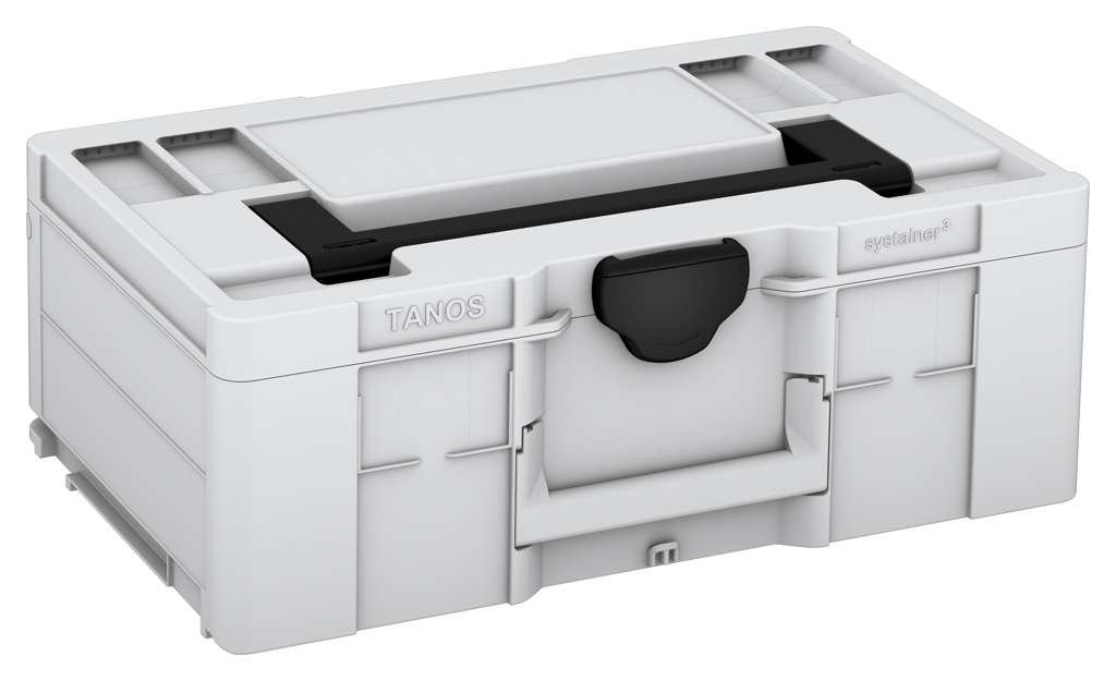 Systainer³ L 187, Light Grey with Black lid handle and Black catches