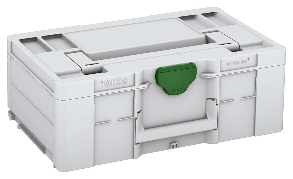 Systainer³ L 187, Light Grey with Emerald Green catches