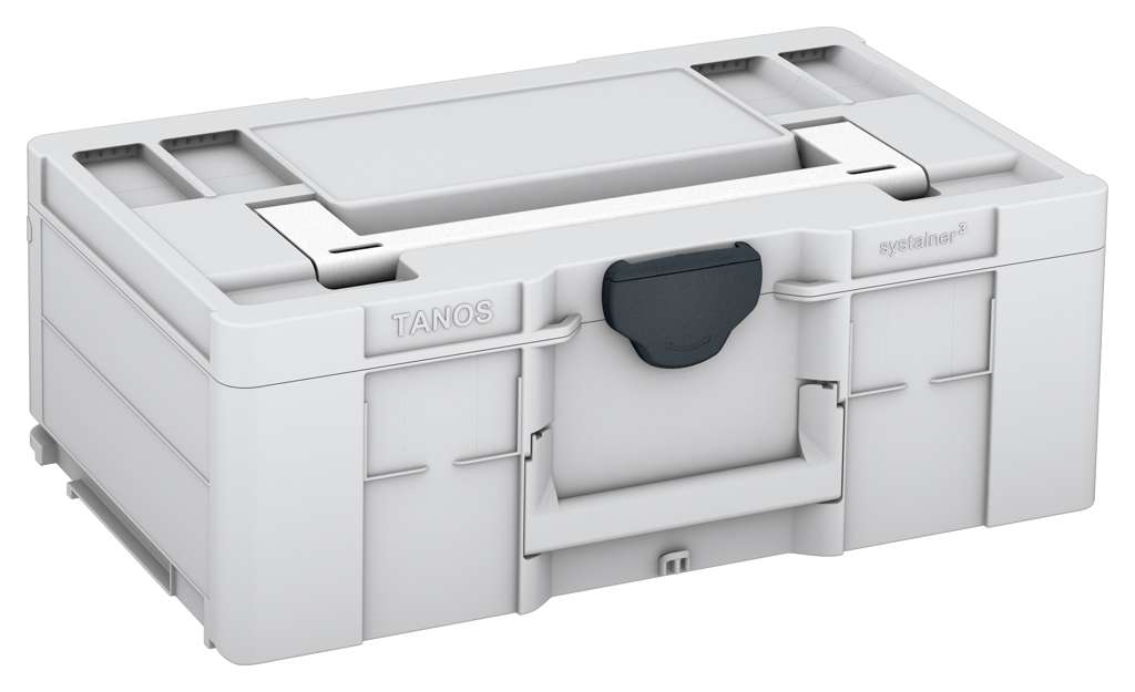 Systainer³ L 187, Light Grey with White lid handle and Anthracite catches