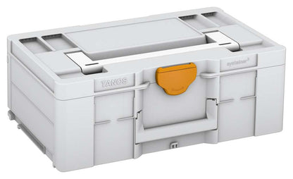 Systainer³ L 187, Light Grey with White lid handle and Daffodil Yellow catches