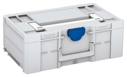 Systainer³ L 187, Light Grey with White lid handle and Signal Blue catches