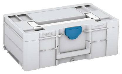 Systainer³ L 187, Light Grey with White lid handle and Sky Blue catches