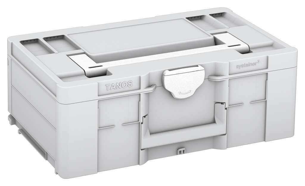 Systainer³ L 187, Light Grey with White lid handle and White catches