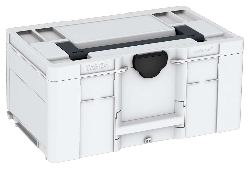 Systainer³ L 237, Light Grey with Anthracite lid handle and Black catches