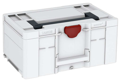 Systainer³ L 237, Light Grey with Anthracite lid handle and Carmine Red catches