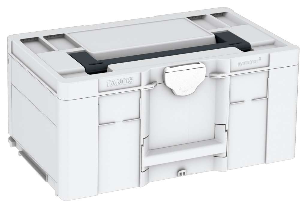 Systainer³ L 237, Light Grey with Anthracite lid handle and White catches