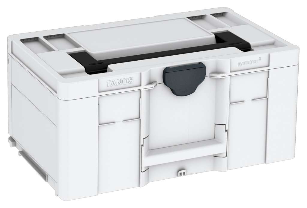 Systainer³ L 237, Light Grey with Black lid handle and Anthracite catches