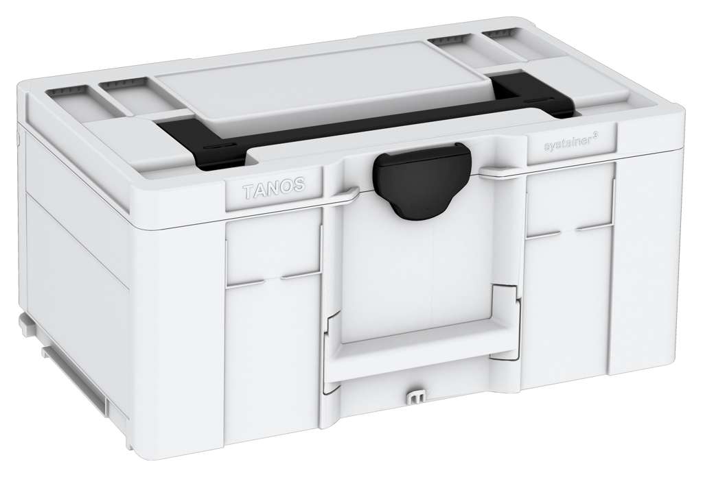 Systainer³ L 237, Light Grey with Black lid handle and Black catches