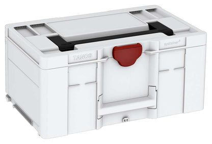 Systainer³ L 237, Light Grey with Black lid handle and Carmine Red catches