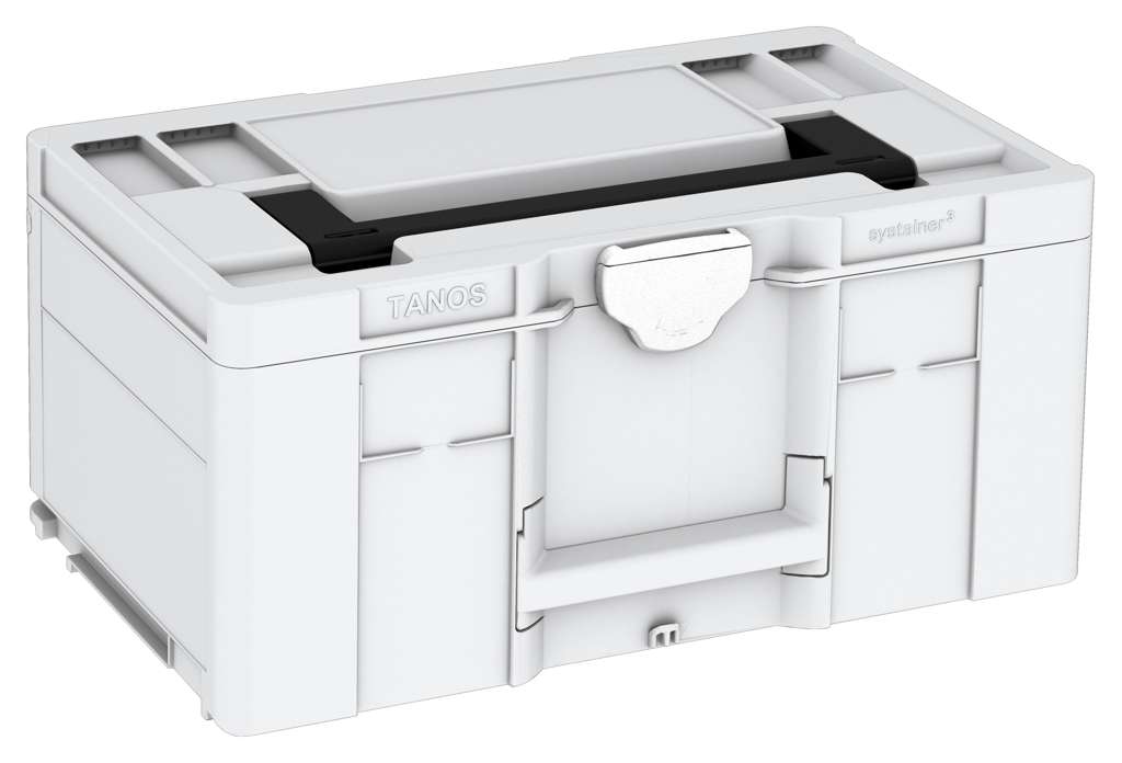 Systainer³ L 237, Light Grey with Black lid handle and White catches