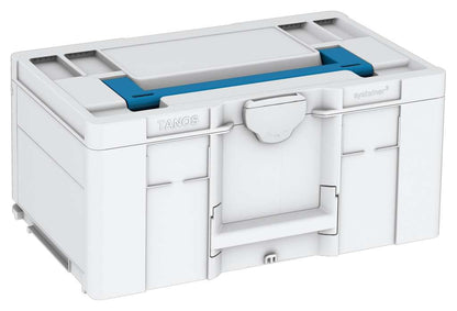 Systainer³ L 237, Light Grey with Sky Blue lid handle