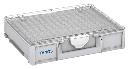 Systainer³ Organizer M 89 Empty, Light Grey with Transparent lid and White catches