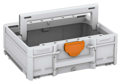 Systainer³ ToolBox M 137, Light Grey with Deep Orange catches