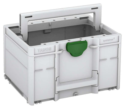 Systainer³ ToolBox M 237, Light Grey with Emerald Green catches