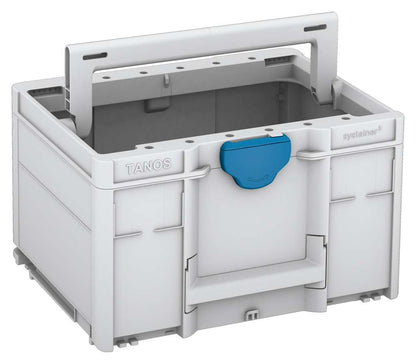 Systainer³ ToolBox M 237, Light Grey with Sky Blue catches