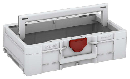 Systainer³ ToolBox L 137, Light Grey with Carmine Red catches