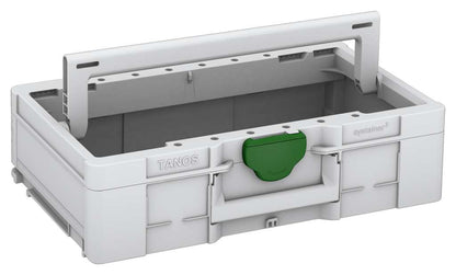 Systainer³ ToolBox L 137, Light Grey with Emerald Green catches