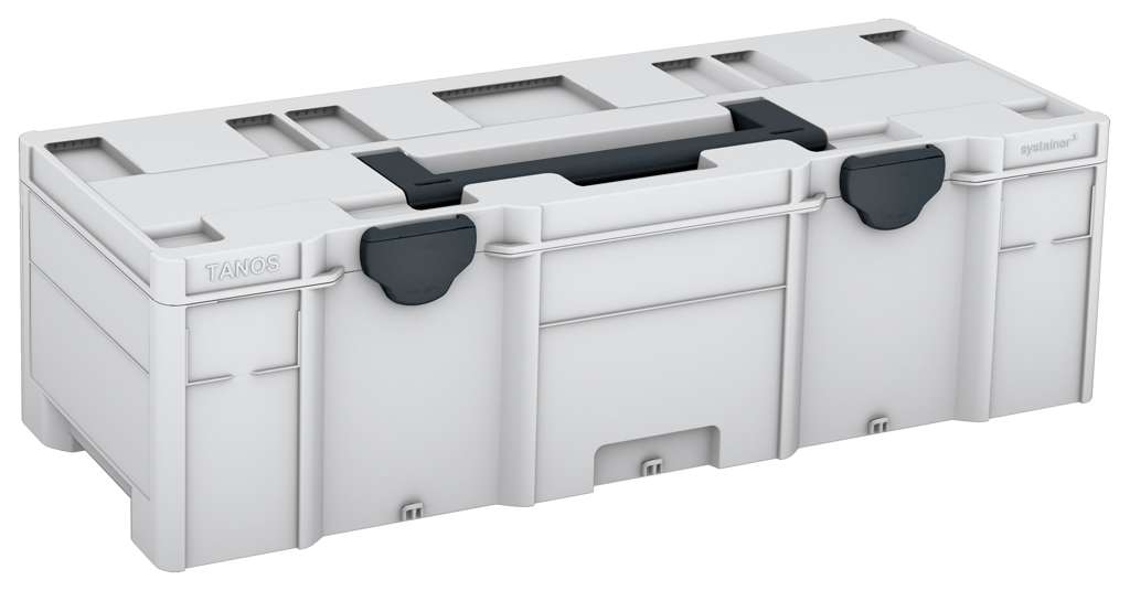 Systainer³ XXL 237, Light Grey with Anthracite lid handle and Anthracite catches