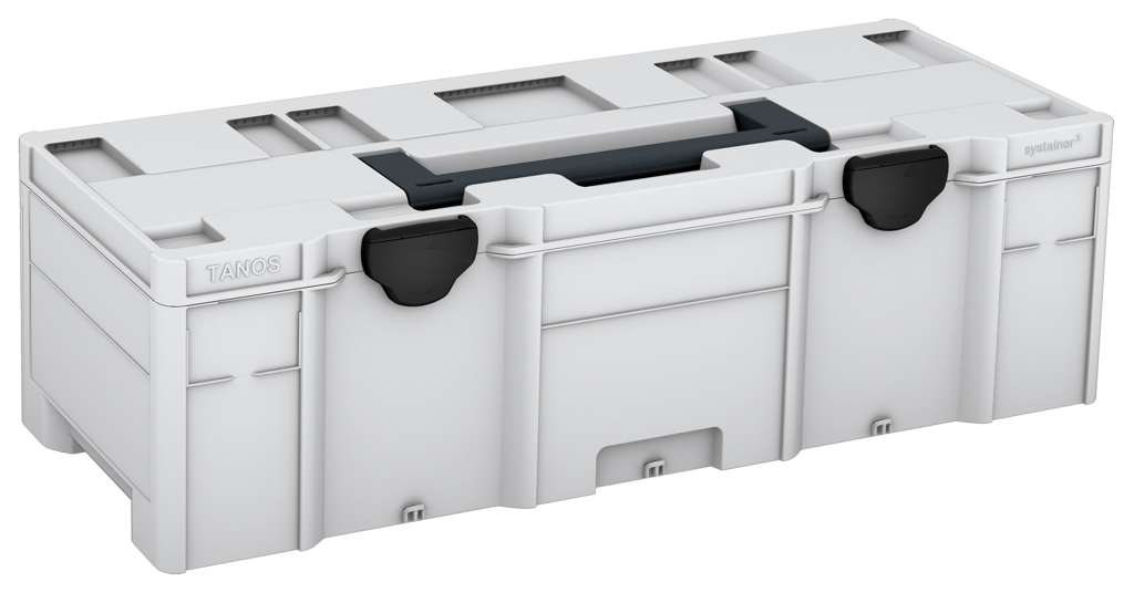 Systainer³ XXL 237, Light Grey with Anthracite lid handle and Black catches