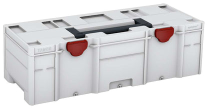 Systainer³ XXL 237, Light Grey with Anthracite lid handle and Carmine Red catches