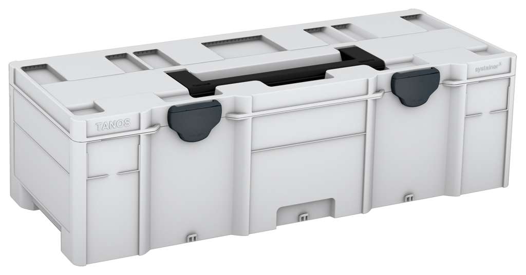 Systainer³ XXL 237, Light Grey with Black lid handle and Anthracite catches