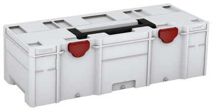 Systainer³ XXL 237, Light Grey with Black lid handle and Carmine Red catches
