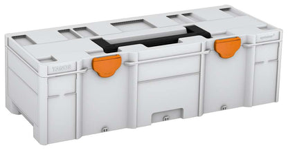 Systainer³ XXL 237, Light Grey with Black lid handle and Deep Orange catches