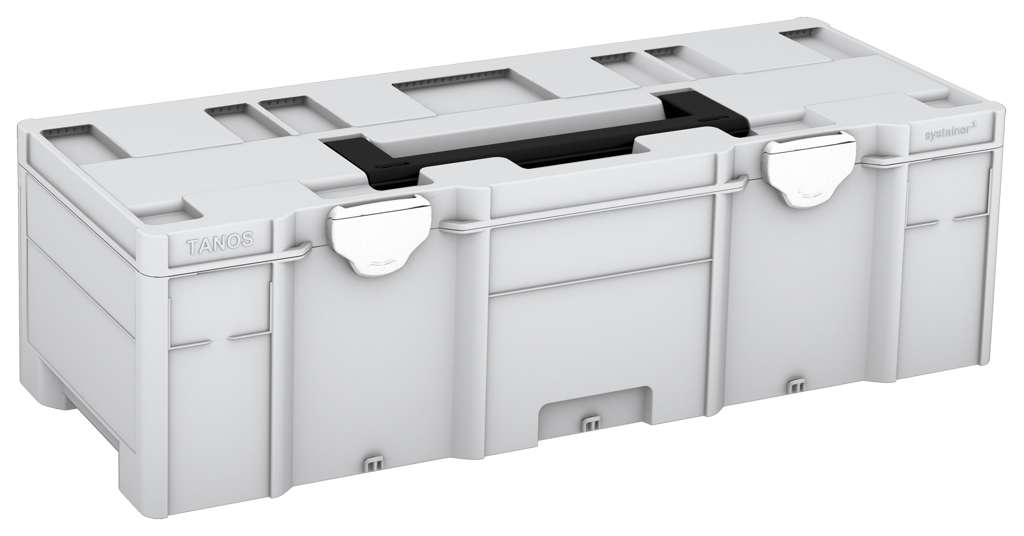 Systainer³ XXL 237, Light Grey with Black lid handle and White catches