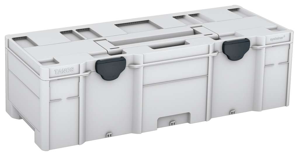 Systainer³ XXL 237, Light Grey with Anthracite catches
