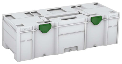 Systainer³ XXL 237, Light Grey with Emerald Green catches
