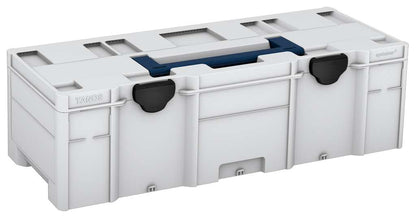 Systainer³ XXL 237, Light Grey with Sapphire Blue lid handle and Black catches