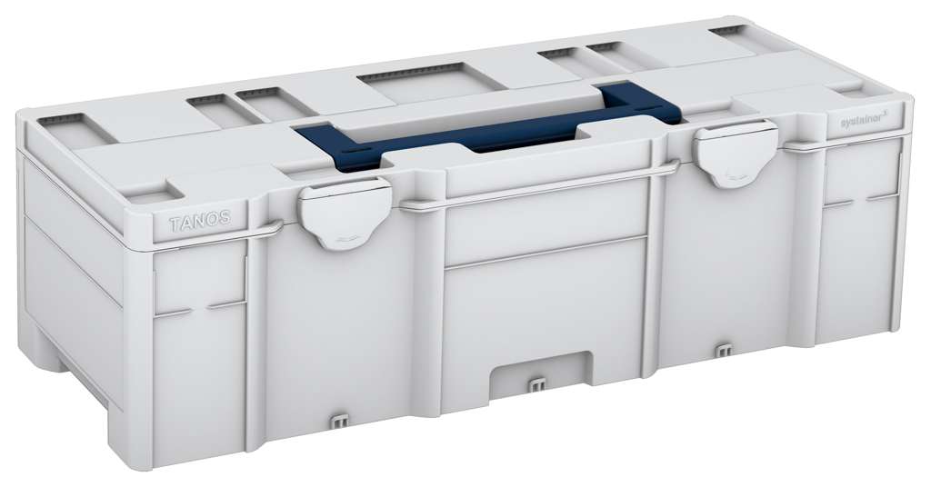 Systainer³ XXL 237, Light Grey with Sapphire Blue lid handle