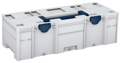 Systainer³ XXL 237, Light Grey with Sapphire Blue lid handle and Sapphire Blue catches