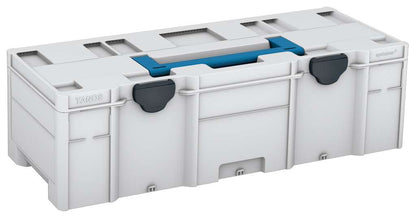 Systainer³ XXL 237, Light Grey with Sky Blue lid handle and Anthracite catches
