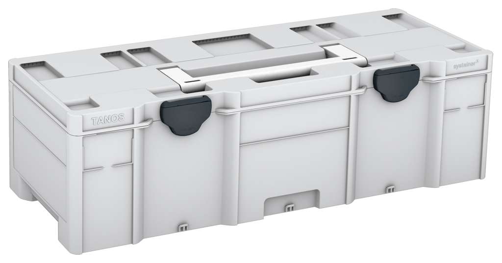 Systainer³ XXL 237, Light Grey with White lid handle and Anthracite catches