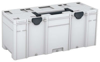 Systainer³ XXL 337, Light Grey with Anthracite lid handle and Anthracite catches