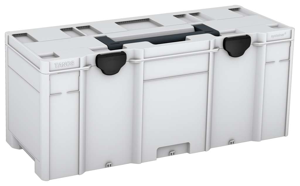 Systainer³ XXL 337, Light Grey with Anthracite lid handle and Black catches