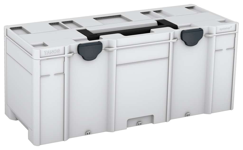 Systainer³ XXL 337, Light Grey with Black lid handle and Anthracite catches