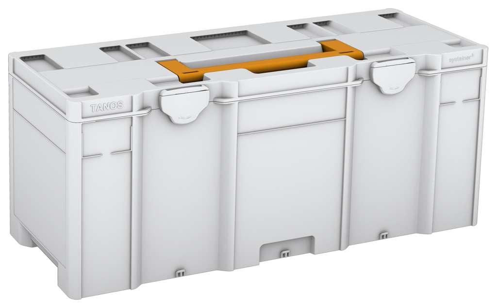 Systainer³ XXL 337, Light Grey with Daffodil Yellow lid handle
