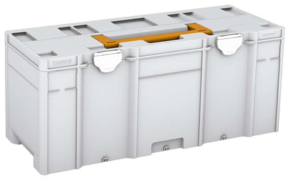 Systainer³ XXL 337, Light Grey with Daffodil Yellow lid handle and White catches