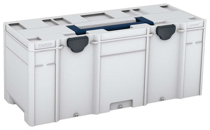 Systainer³ XXL 337, Light Grey with Sapphire Blue lid handle and Anthracite catches