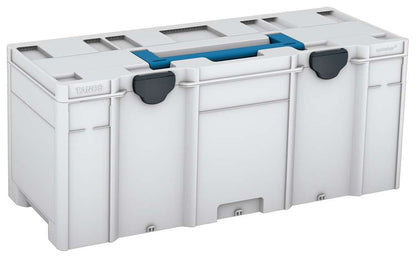 Systainer³ XXL 337, Light Grey with Sky Blue lid handle and Anthracite catches