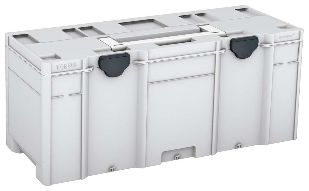 Systainer³ XXL 337, Light Grey with White lid handle and Anthracite catches