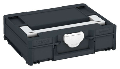 Systainer³ M 112, Anthracite with Light Grey lid handle and White catches