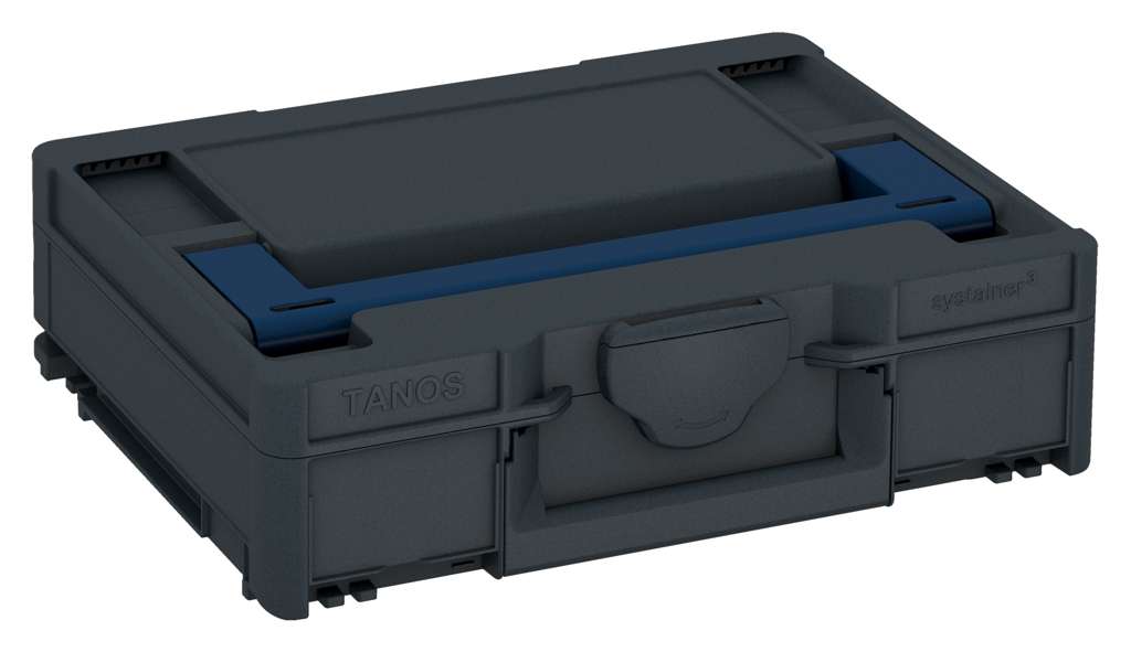 Systainer³ M 112, Anthracite with Sapphire Blue lid handle
